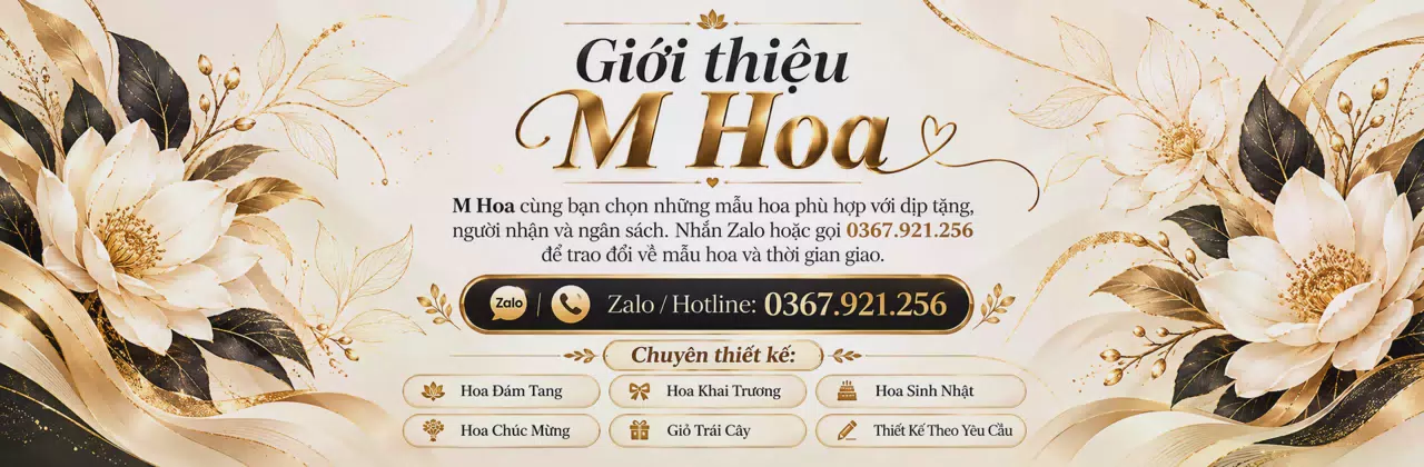 Ảnh bìa Shop hoa tươi Xã Đắk Wil Lâm Đồng - Gói ghém những lời muốn gửi